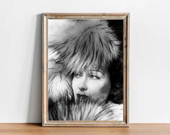 Gloria Swanson Vintage Photograph - Classic Hollywood Movie Poster