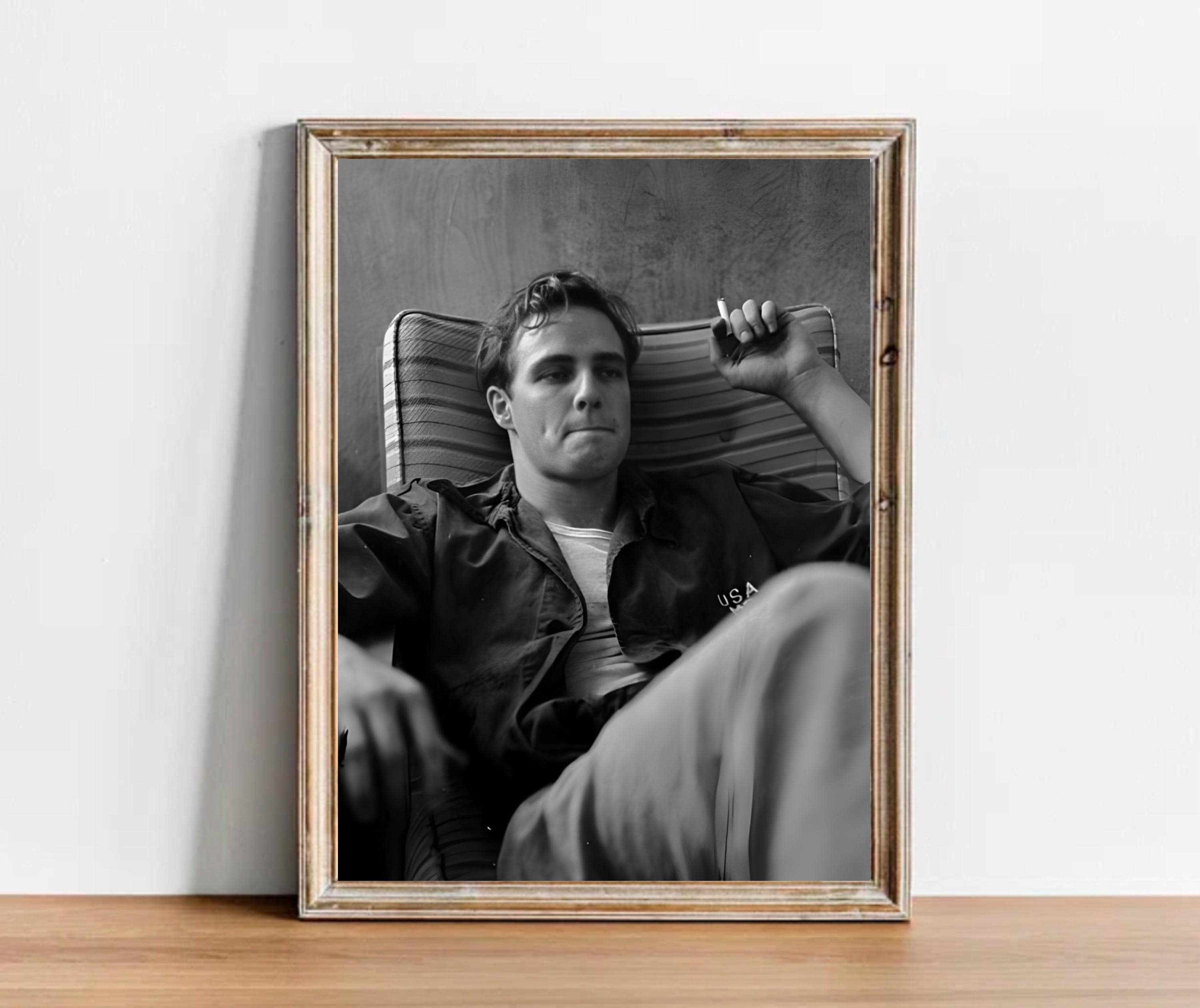 マーロン・ブランドのヴィンテージ写真 - クラシックなハリウッド映画