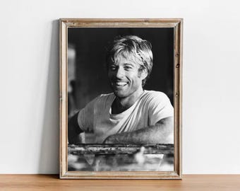 Robert Redford Vintage Photograph - Classic Hollywood Movie Poster
