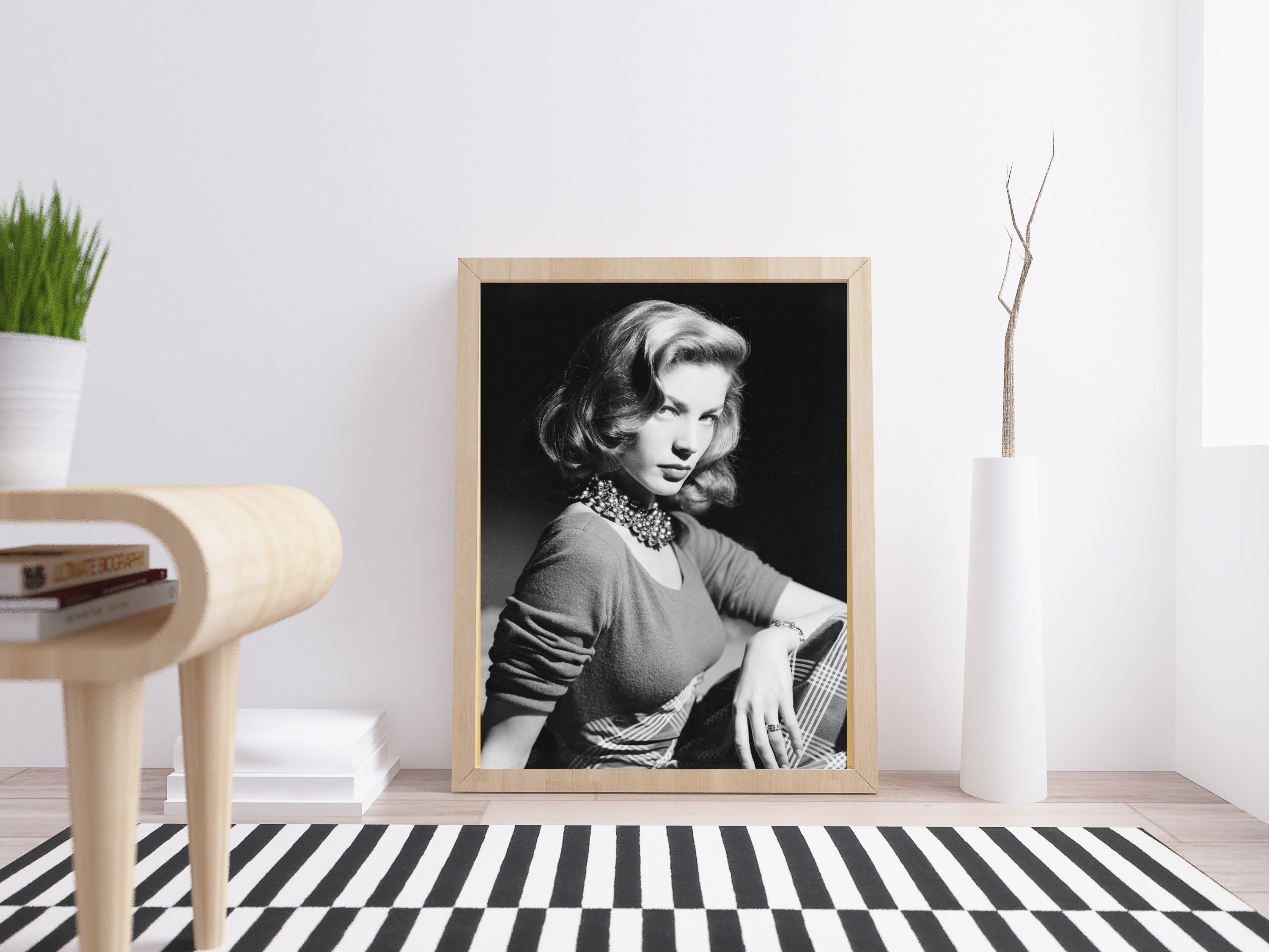 Black & White Photography retro wall art Old Hollywood poster boudoir