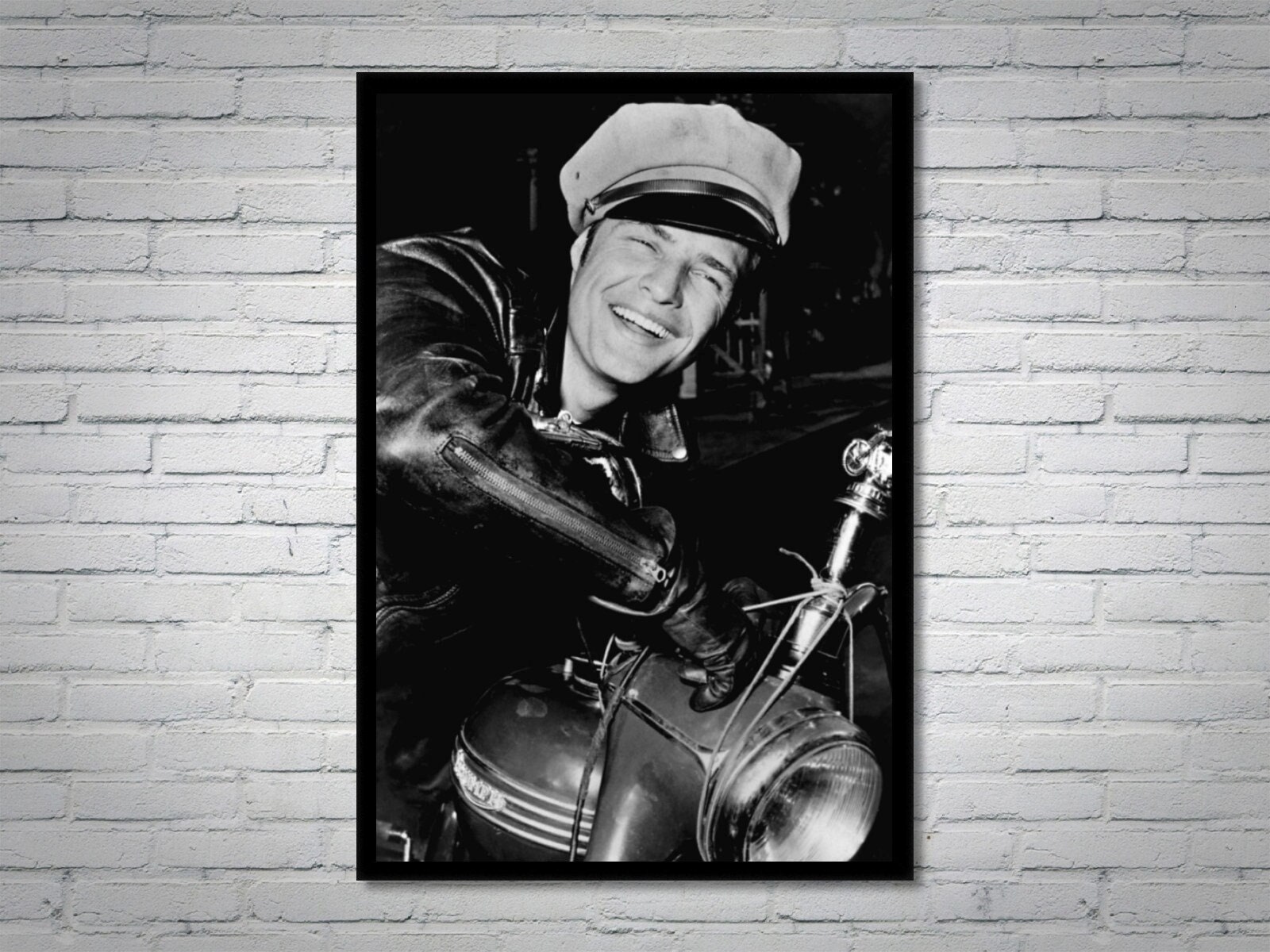 マーロン・ブランドのヴィンテージ写真 - クラシックなハリウッド映画