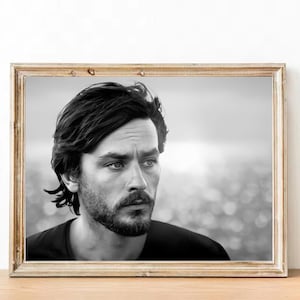 Alain Delon vintage photograph - retro wall art - Alain Delon photo print - Old Hollywood elegant posters - Housewarming gift ideas