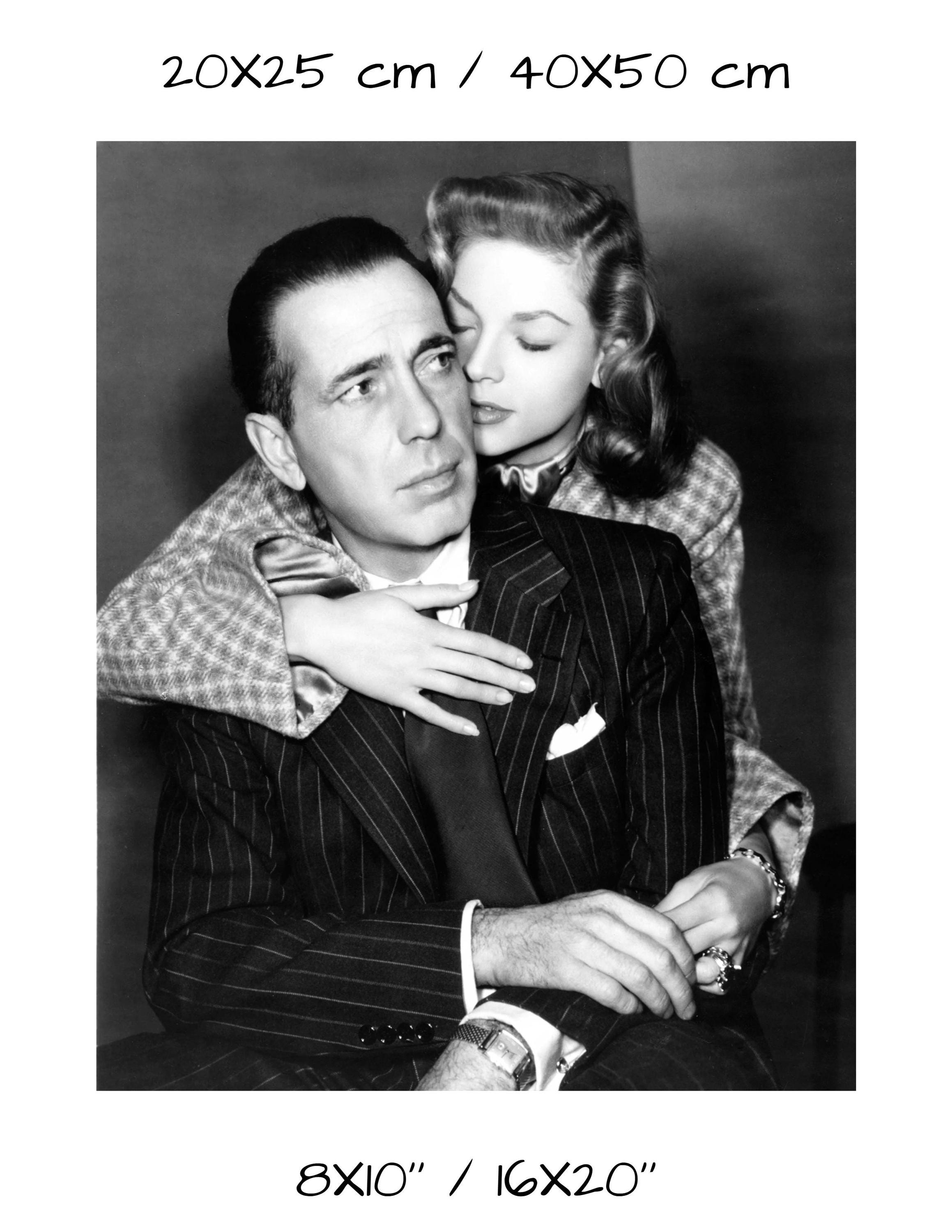 ローレン・バコールとハンフリー・ボガートのヴィンテージ写真