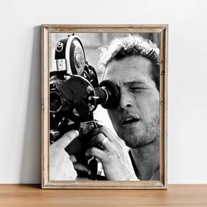 Paul Newman vintage photograph - retro wall art - Paul Newman photo print - Old Hollywood elegant posters - Housewarming gift ideas