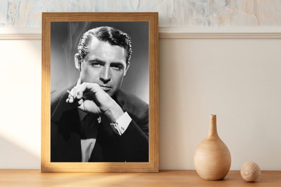 Cary Grant Vintage Photograph - Classic Hollywood Movie Poster - Etsy