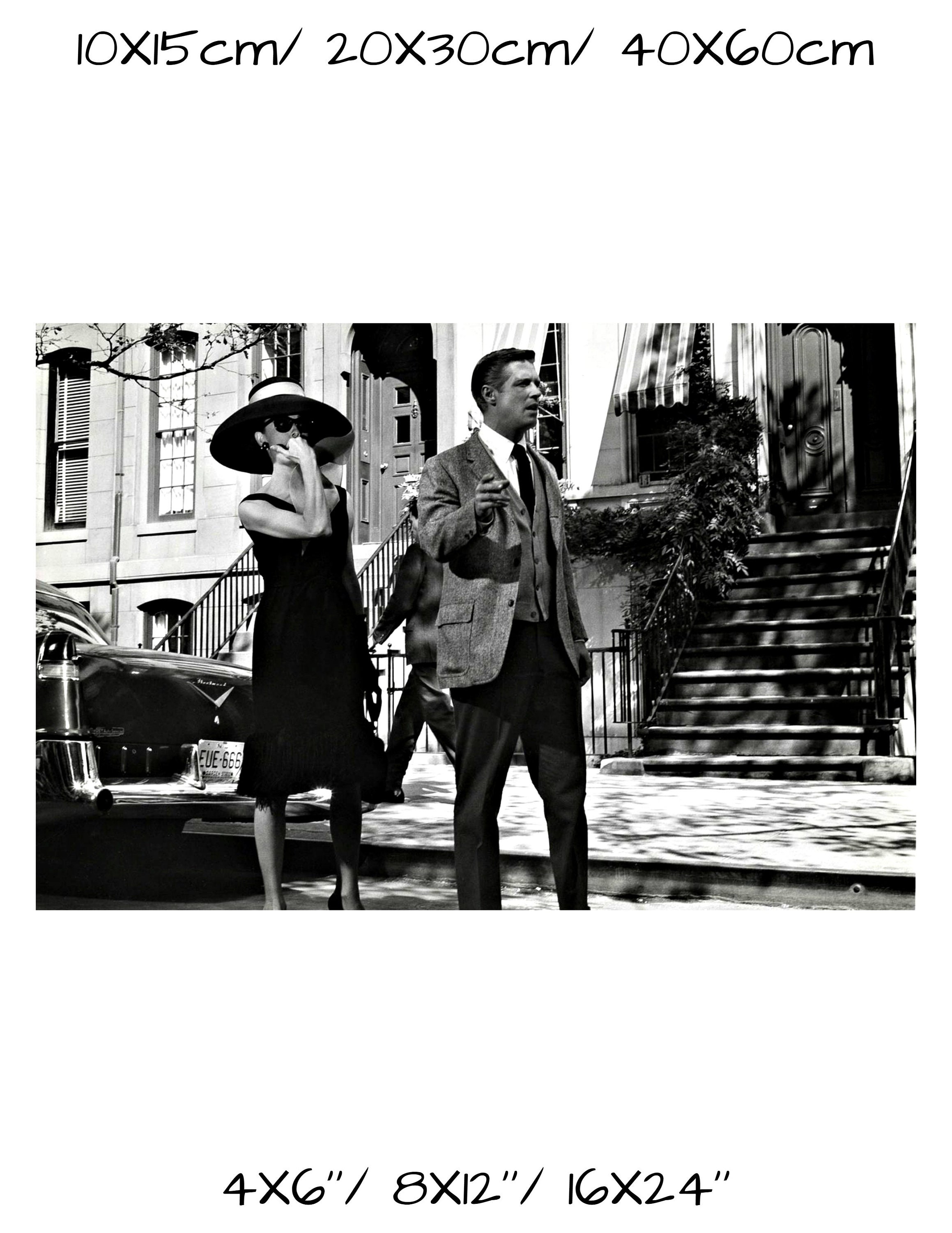 オードリー・ヘプバーンとジョージ・ペパードのヴィンテージ写真