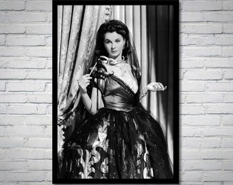 ヴィヴィアン・リー 1940年代頃のスタジオポートレート - 白黒、複数