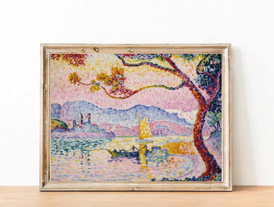 Paul Signac、ANTIBES、海外版超希少レゾネ、新品額装付 il_1080xN.6357822417_4ssz.jpg