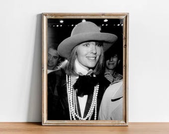 Diane Keaton Vintage Photograph - Classic Hollywood Movie Poster