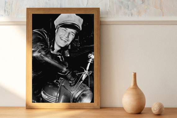 マーロン・ブランドのヴィンテージ写真 - クラシックなハリウッド映画