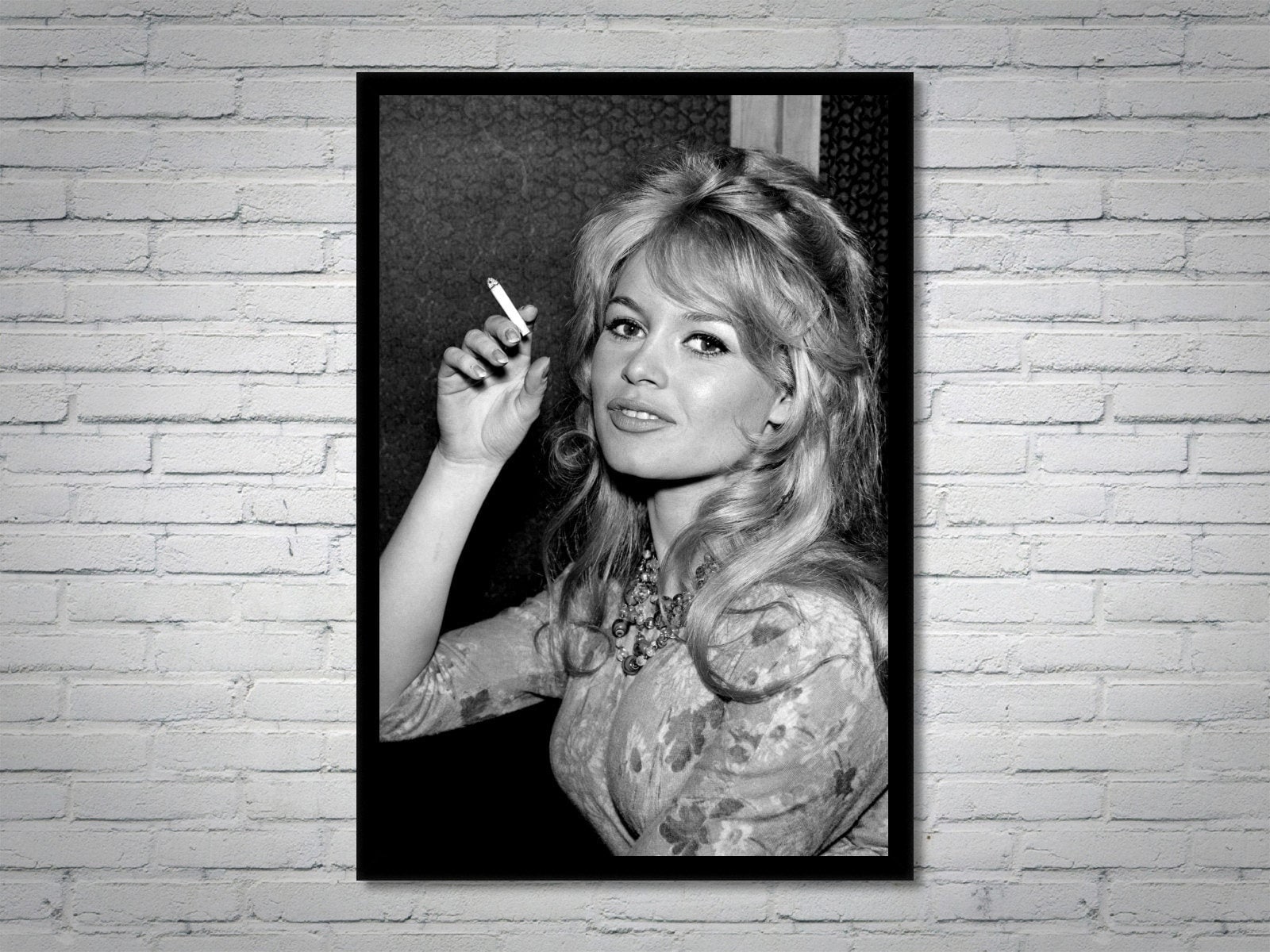 ブリジット・バルドーのヴィンテージ写真プリント - クラシックな