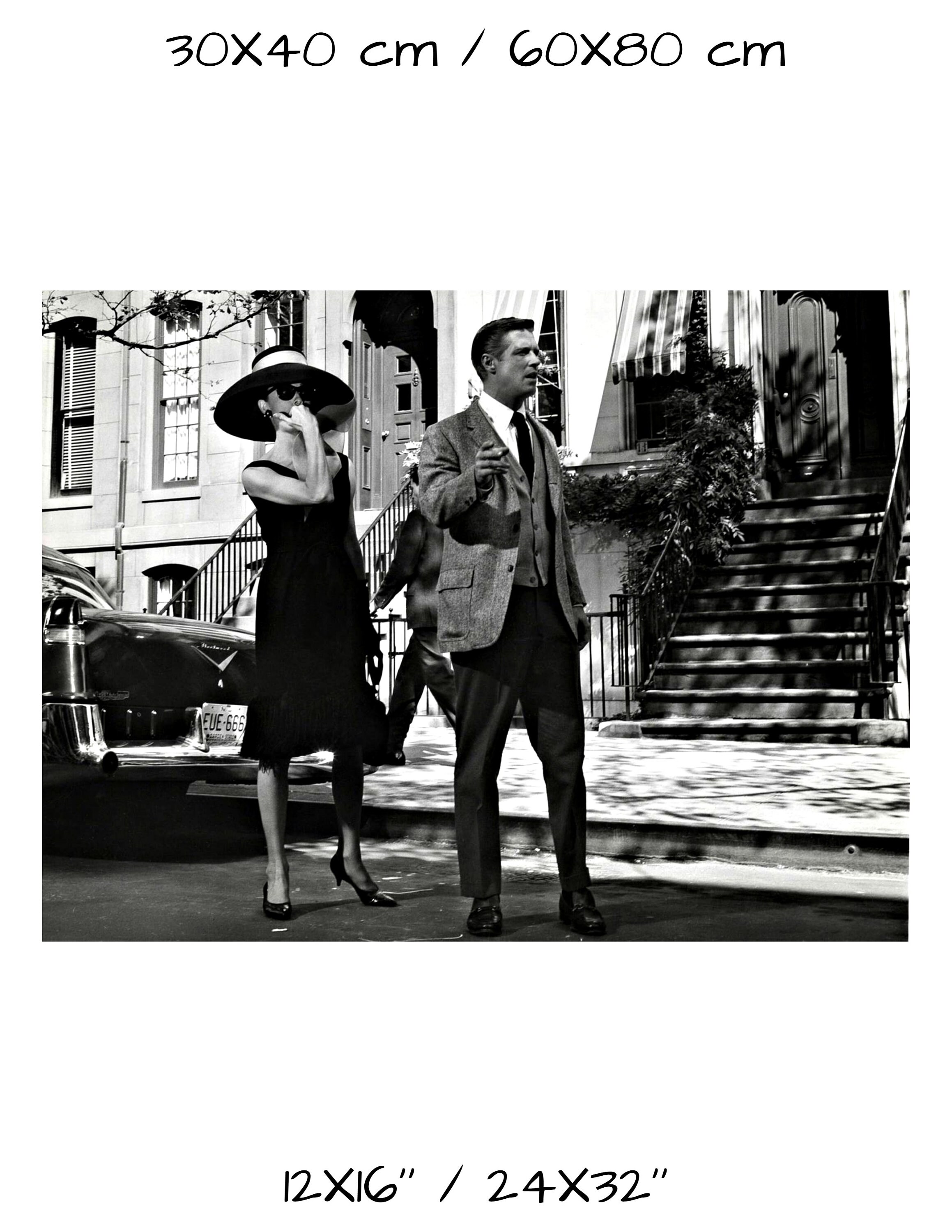 オードリー・ヘプバーンとジョージ・ペパードのヴィンテージ写真
