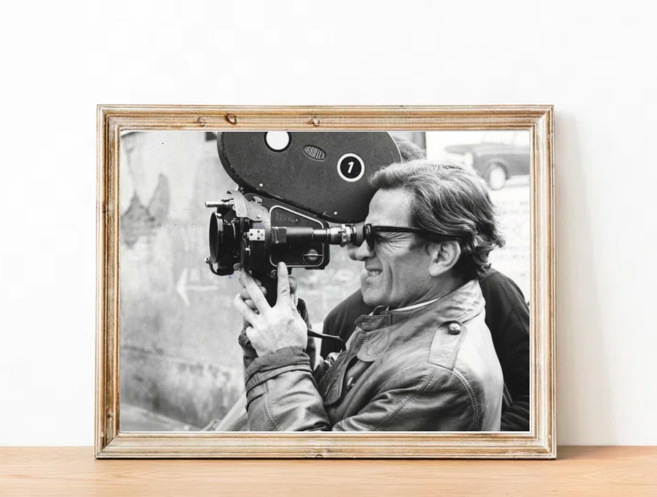 Pier Paolo Pasolini Vintage Photograph - Inspirational Art Poster