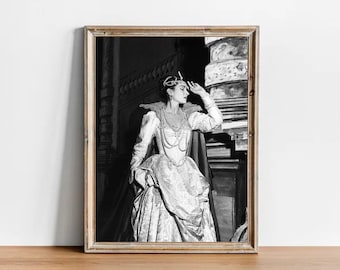 Maria Callas Vintage Photograph - Opera Art Poster
