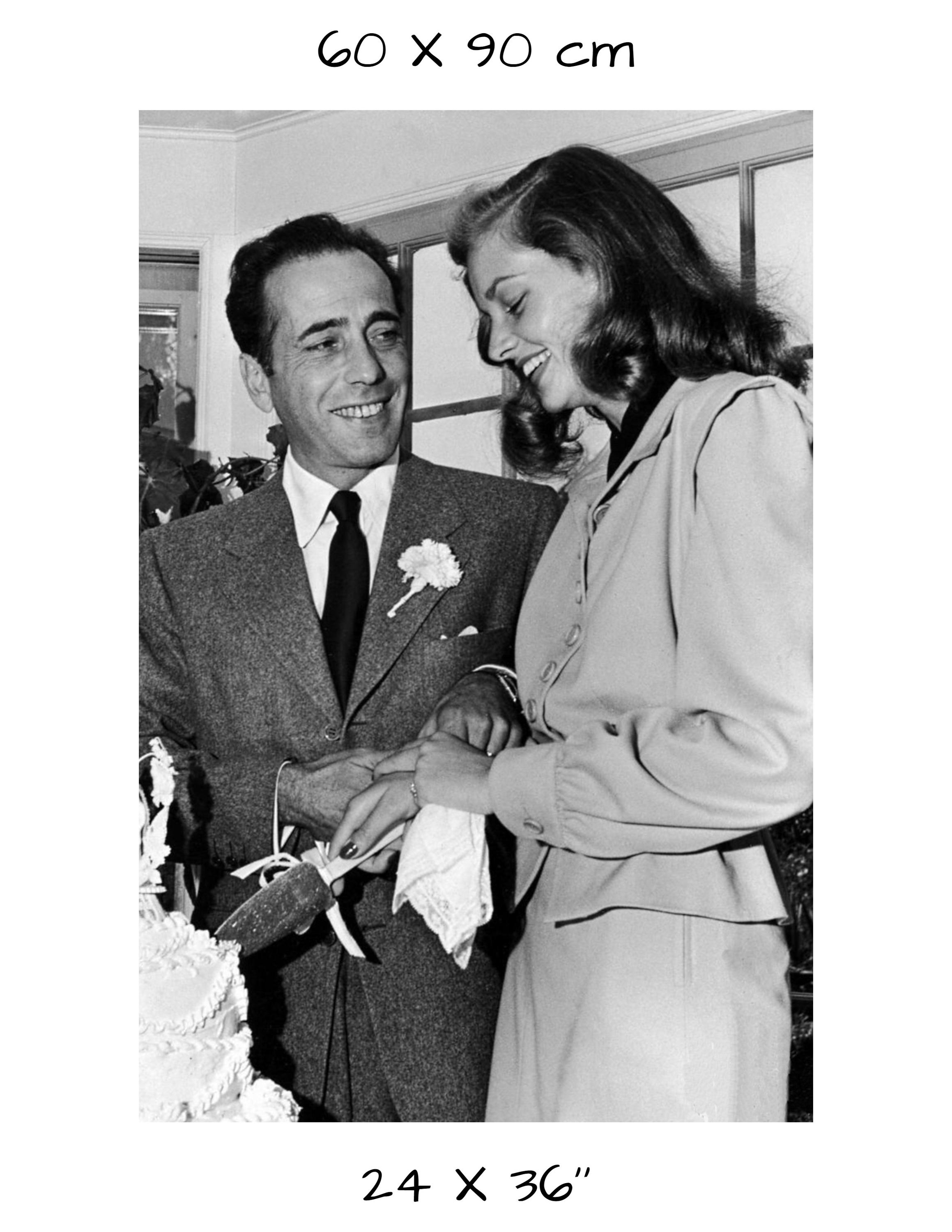 Lauren Bacall & Humphrey Bogart Vintage Photograph - Classic Hollywood ...