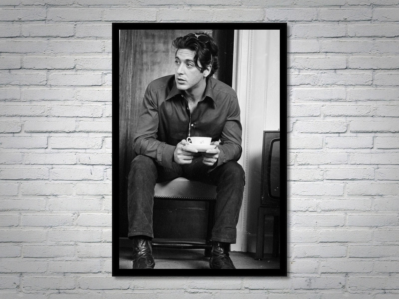 Al Pacino Smoking Wallpaper
