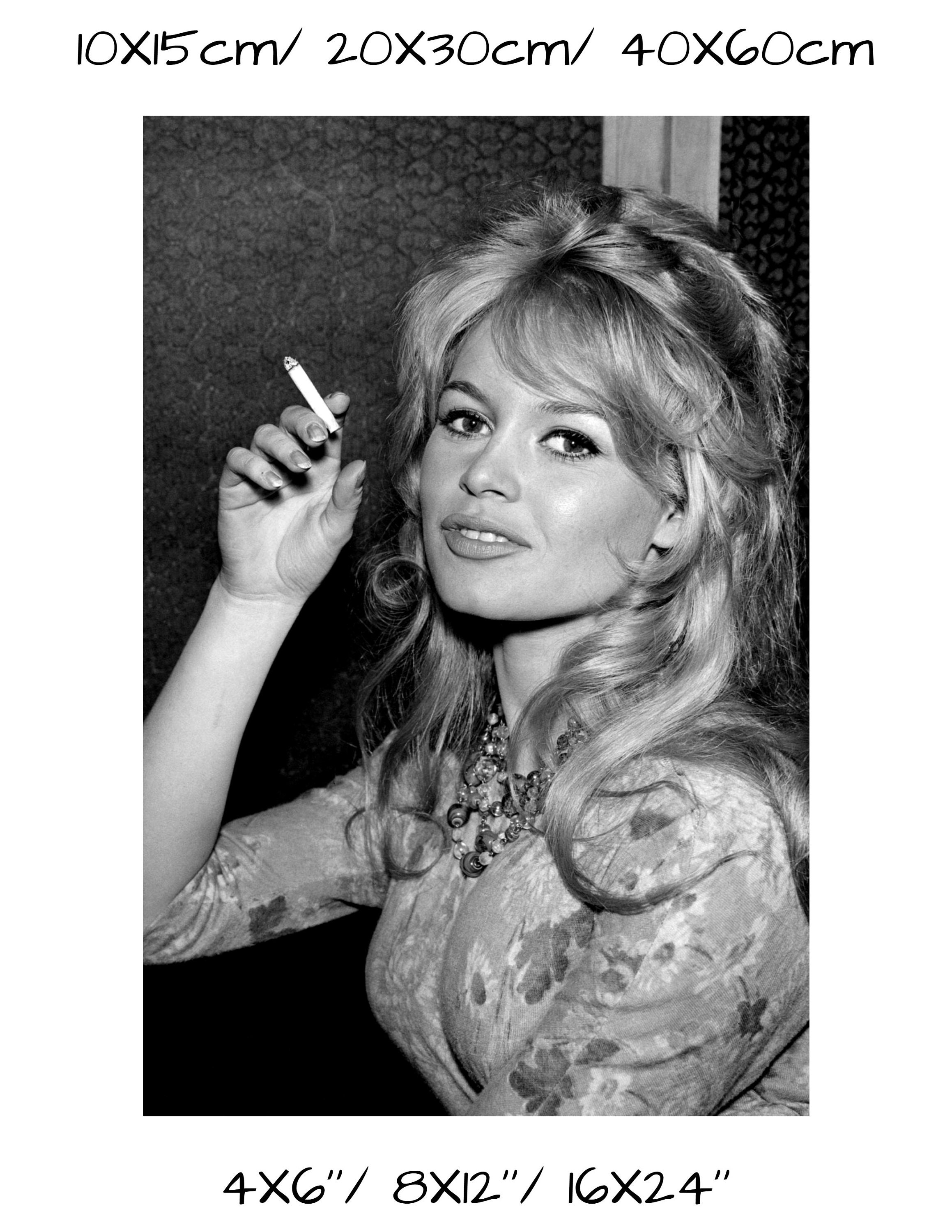 ブリジット・バルドーのヴィンテージ写真プリント - クラシックな