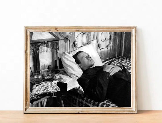 Joseph Cotten Vintage Photograph - Classic Hollywood Movie Poster