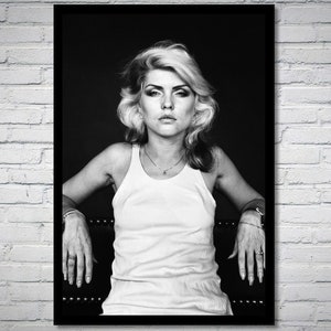 Debbie Harry vintage photograph - retro wall art - Debbie Harry photo print - Live music poster - anniversary gift ideas - housewarming gift