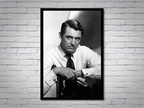 Cary Grant Vintage Photograph - Classic Hollywood Movie Poster - Etsy