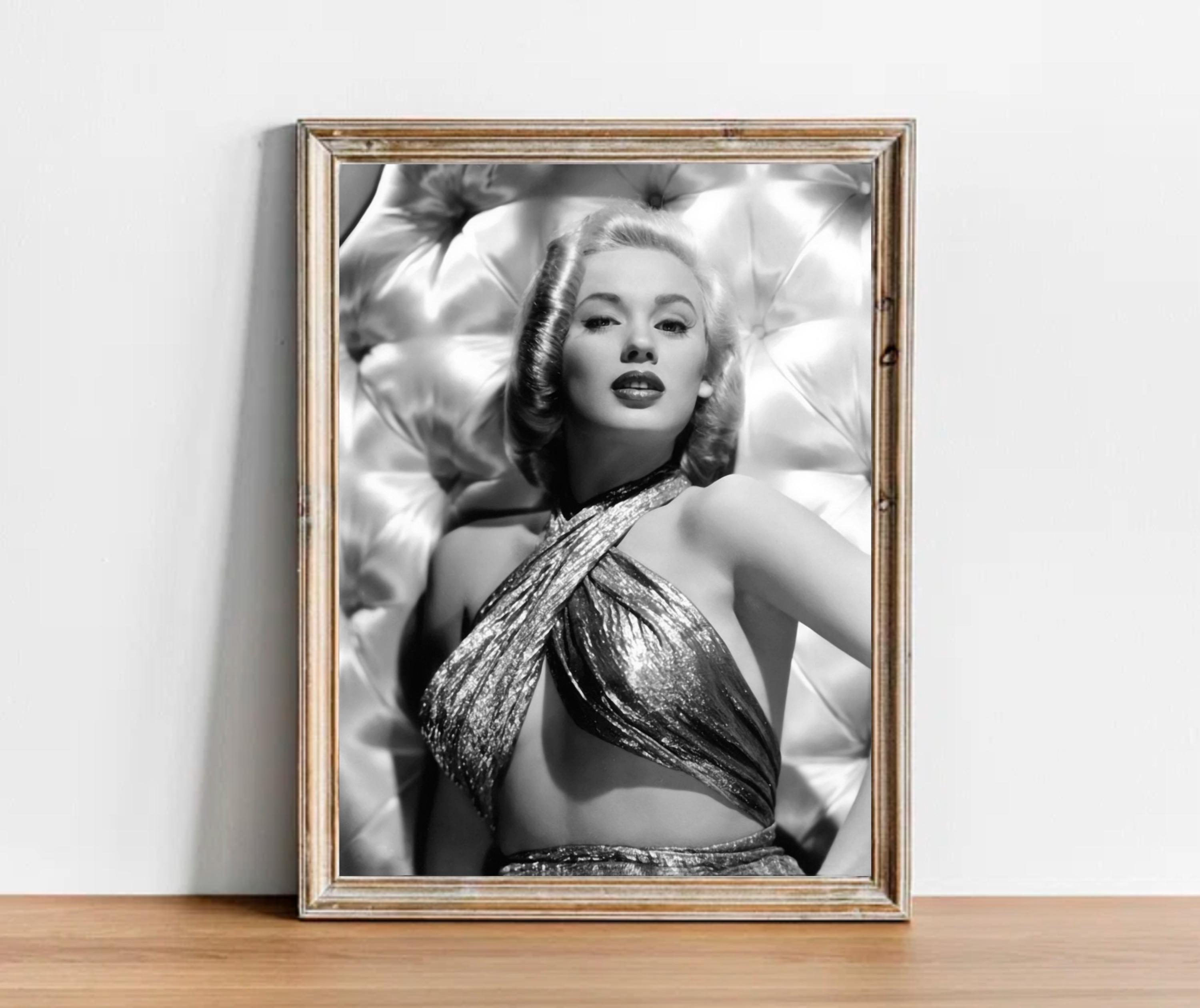 Mamie Van Doren Vintage Photograph: Retro Hollywood Wall Art
