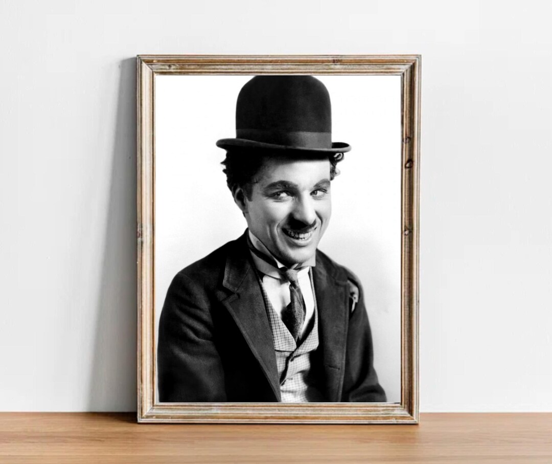 ヴィンテージのチャーリー・チャップリンの写真 - クラシックな