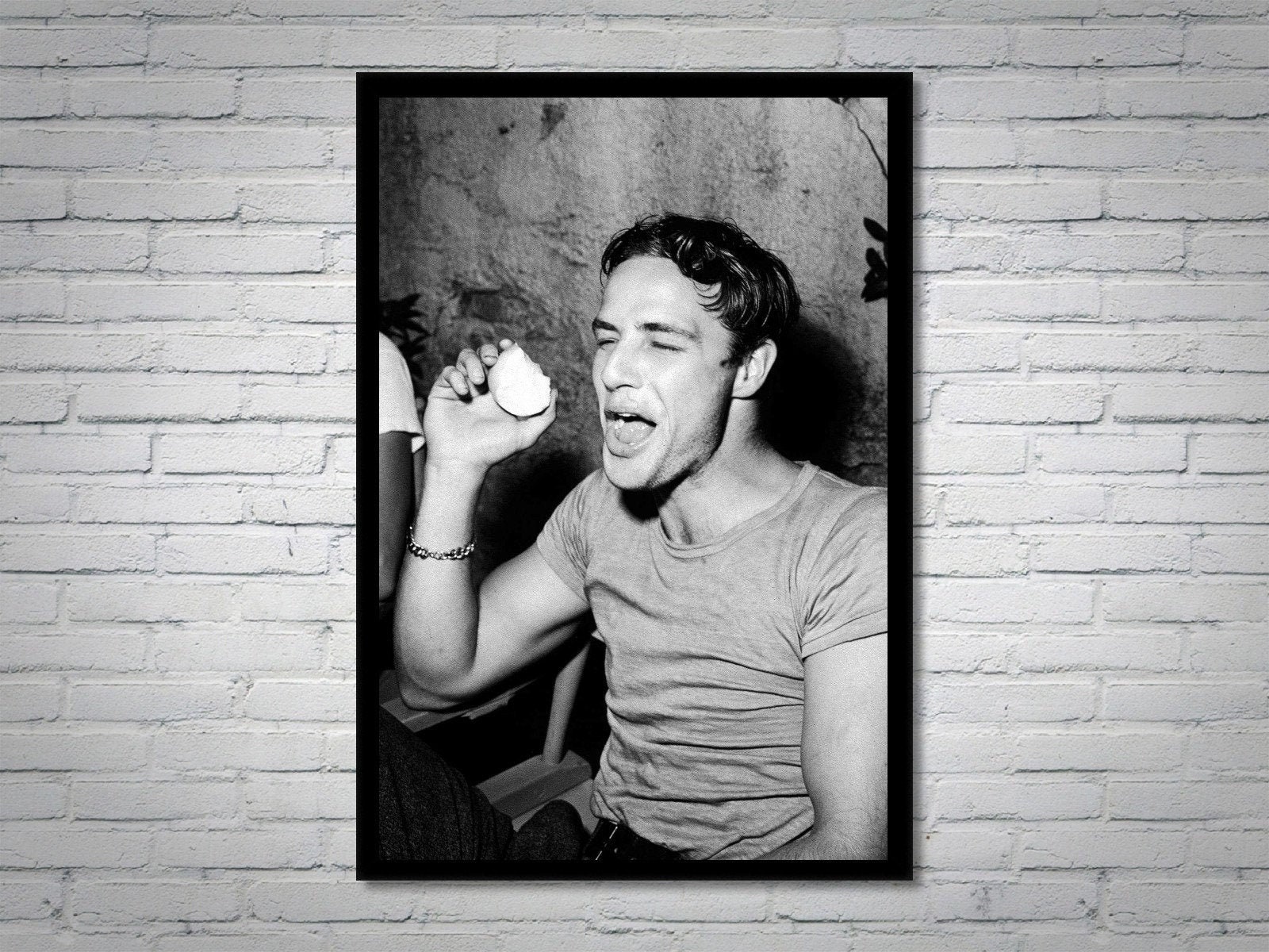 Marlon Brando Vintage Photograph - Classic Hollywood Movie Poster