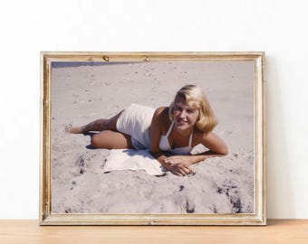 Sylvia Plath Vintage Photograph - Inspirational Art Poster