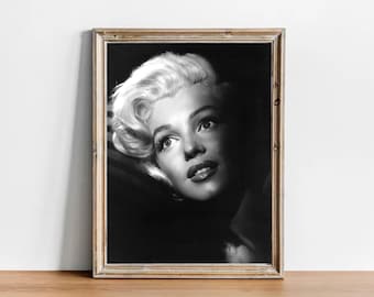 巨大ポスターアート　マリリン・モンロー　写真家　バーナード オブ ハリウッド撮影 アート ポスター 壁 絵画 マリリン・モンローシリーズ デザインNO-7 A4