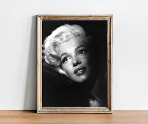 マリリン・モンローのヴィンテージ写真 - クラシックなハリウッド映画