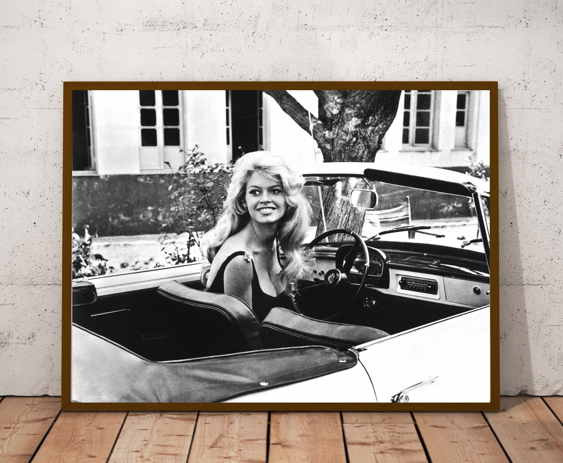 Brigitte Bardot vintage photograph - retro wall art - Brigitte Bardot photo print - Old Hollywood posters - housewarming gift ideas