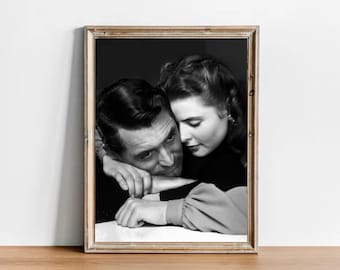 イングリッド・バーグマン直筆サイン入り写真 - カサブランカ - 誰が