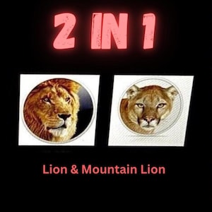 2 in 1 Mac OS Lion and Mountain Lion Bootable USB Flash Drive