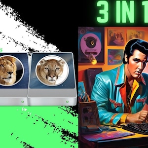 3 in 1 Mac OS Bootable USB Flash Drive Features Snow Leopard, Lion, And Mountain Lion