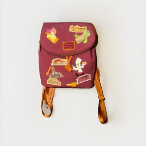 Vintage Disney Micky Maus Loungefly Rucksack California Adventure Food & Wine HTF Bild 8