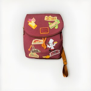 Vintage Disney Micky Maus Loungefly Rucksack California Adventure Food & Wine HTF Bild 15
