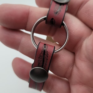 Feather Ring Holder Bracelet: Custom-Fit Memorial Jewelry