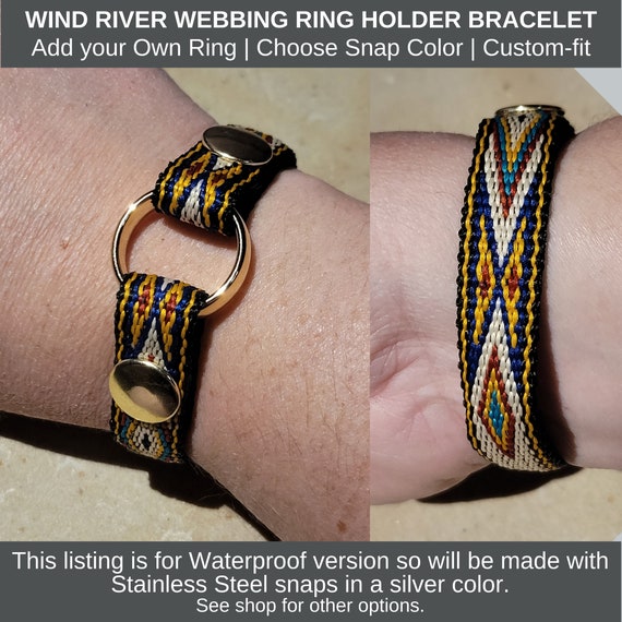 Wedding ring holder bracelet sale