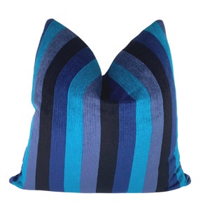 Blue Santorini Pillow Cover