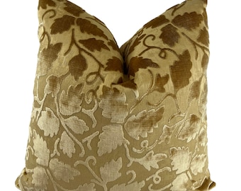Leaves of Gold Pillow Cover