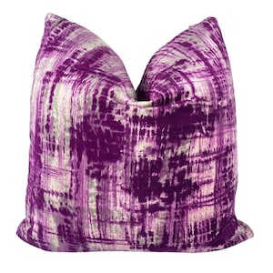 Purple Pie Pillow Cover