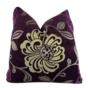 Secret  Blossom Throw Pillow Cover