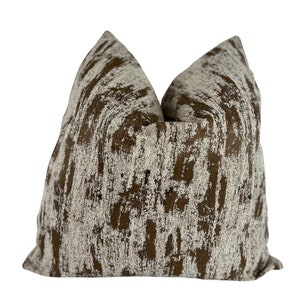 By the Fireplace Throw Pillow Cover