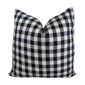 Gingham Pillow Cover