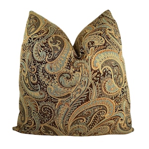 Paisley Throw Pillow Cover
