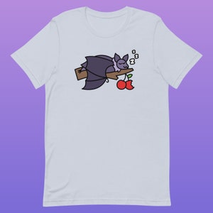Cute & Sleepy Fruit Bat T-Shirt | A Simple, Adorable Design for Animal Lovers