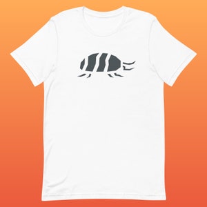 Jagged Pill Bug T-Shirt | A Simple, Monochrome Design for Roly-poly Lovers