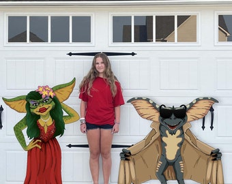 Hanging Gremlin Lifesize. Not Free Standing, Designed to Hang From