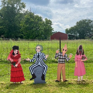 Beetleman and Friends! Large 48" yard art