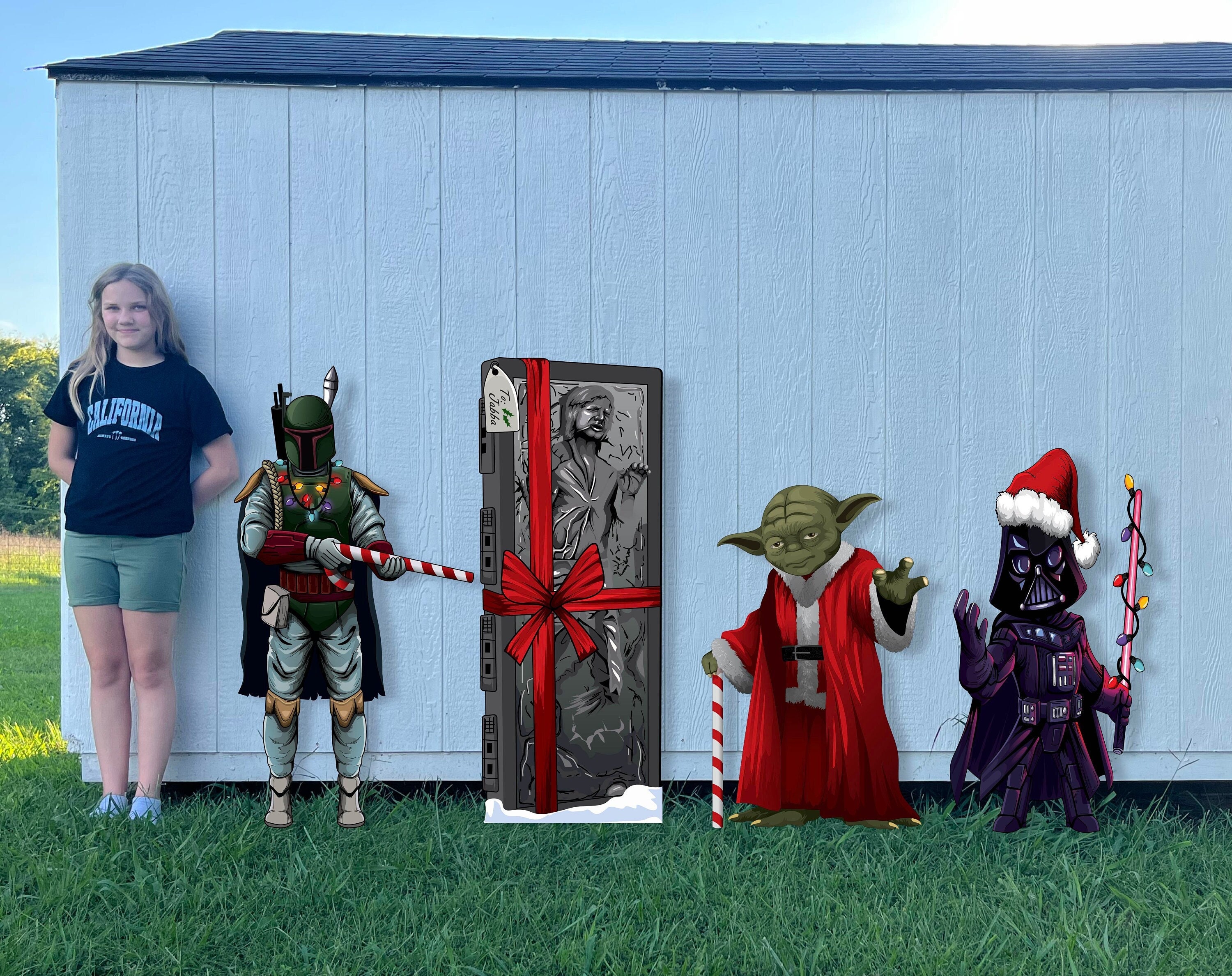 Scifi Christmas Set. Empire and Rebels! - Etsy